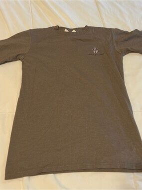 Simply Southern Kid’s Short Sleeve Logo Tee - Brown